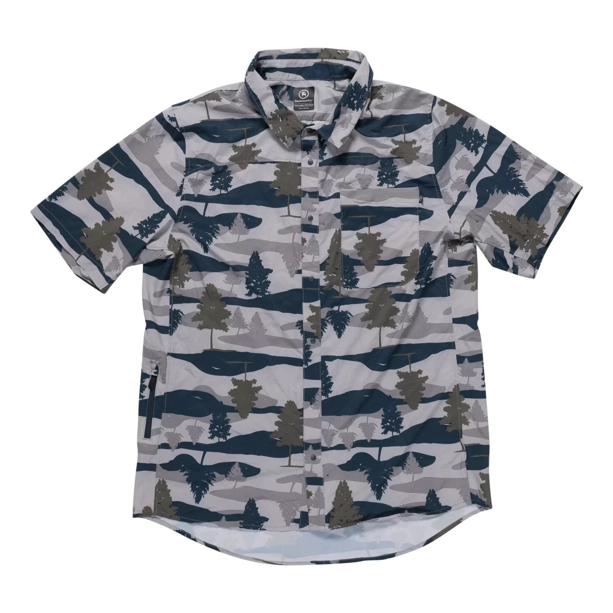 Backcountry Button-Up MTB Jersey - Men's