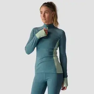 Backcountry Spruces Mid-Weight Merino Baselayer 1/4-Zip Top