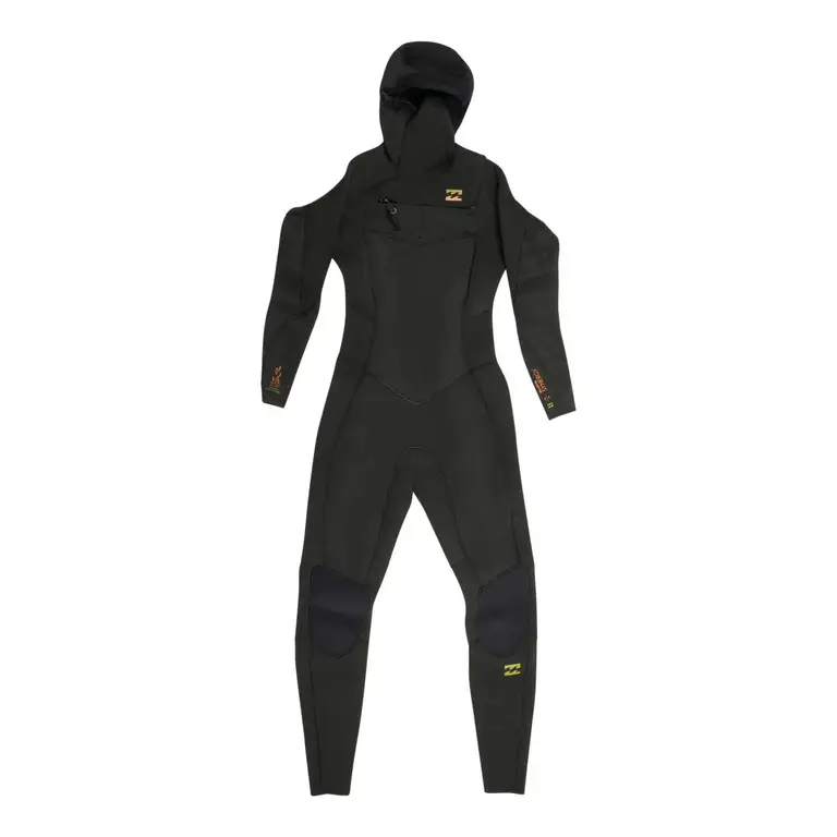 Billabong 5/4 Synergy Hooded Chest Zip Full Wetsuit