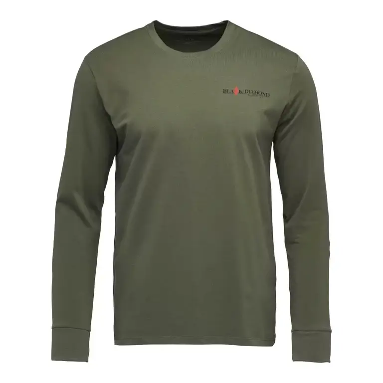 Black Diamond Heritage Wordmark Long Sleeve Tee