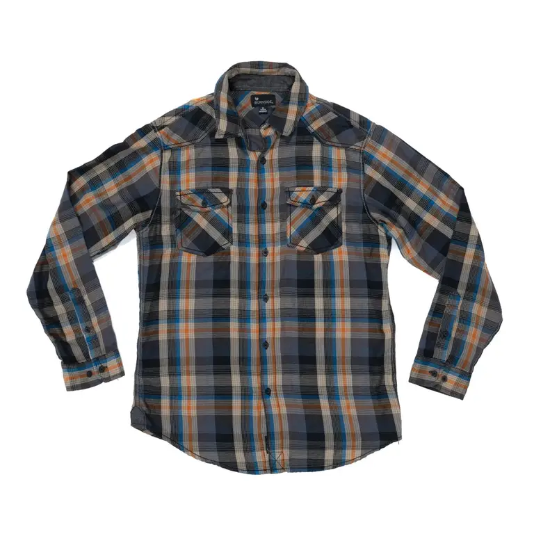 Burnside Lightweight Button-Down Flannel