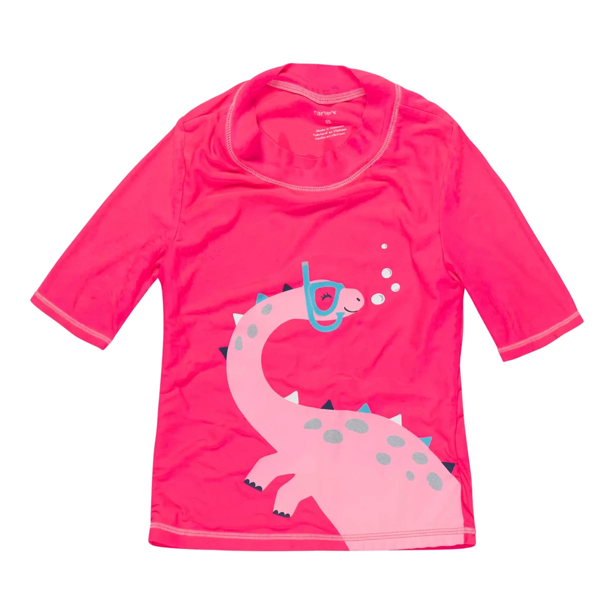 Carters Short Sleeve Rash Guard - Girls'