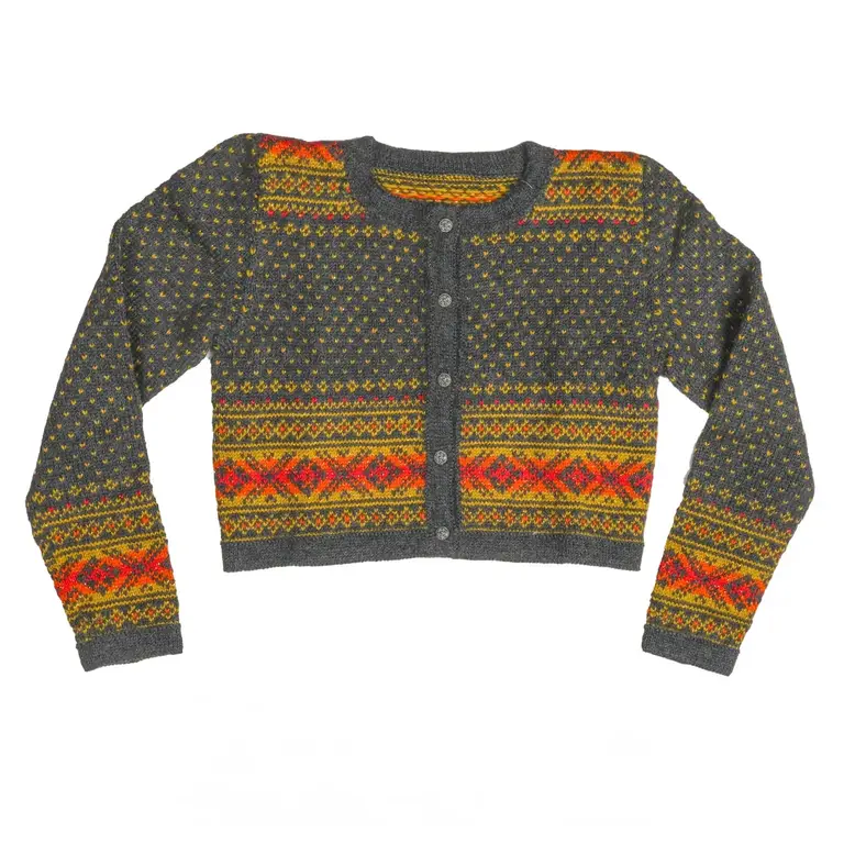 Dale of Norway Norwegian Cropped Cardigan