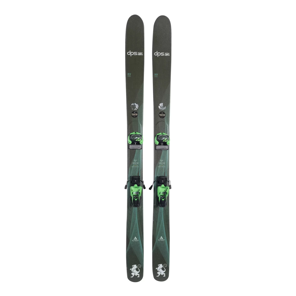 DPS Yvette A100 RP Skis Special Edition Graphics 2021- Women's w/ Tyrolia Attack 13 GW Bindings