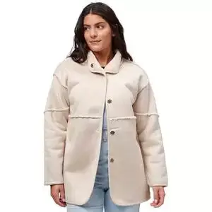 Dylan Lux Suede + Sherpa Jacket