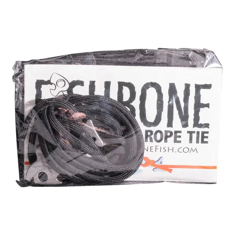 Fish Bone Knotless Rope Tie
