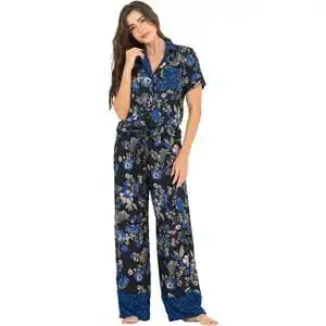 Maaji Blue Poppy Kameli Sleep Set