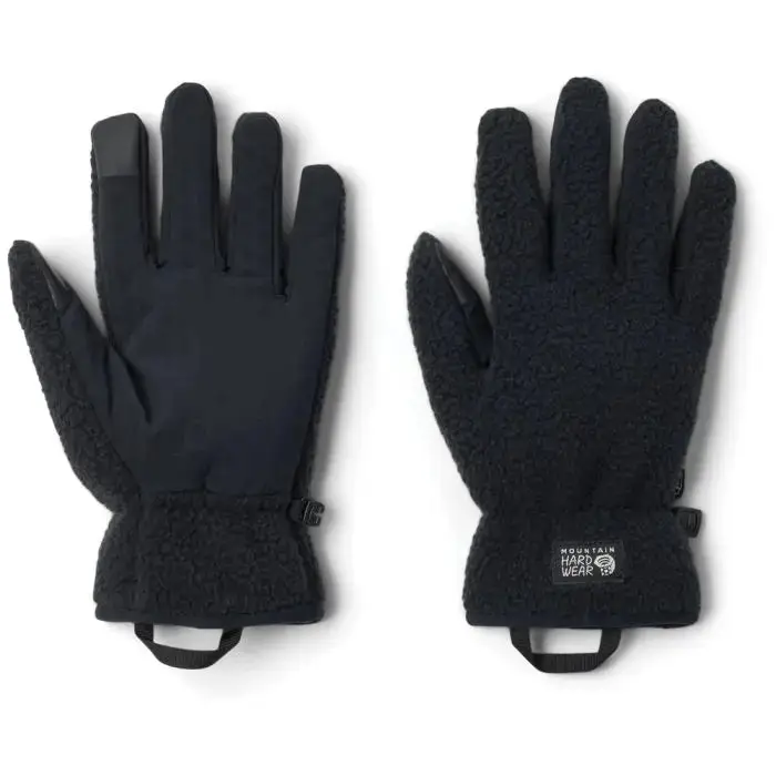 Mountain Hardwear HICAMP FLEECE GLOVE LG BLACK