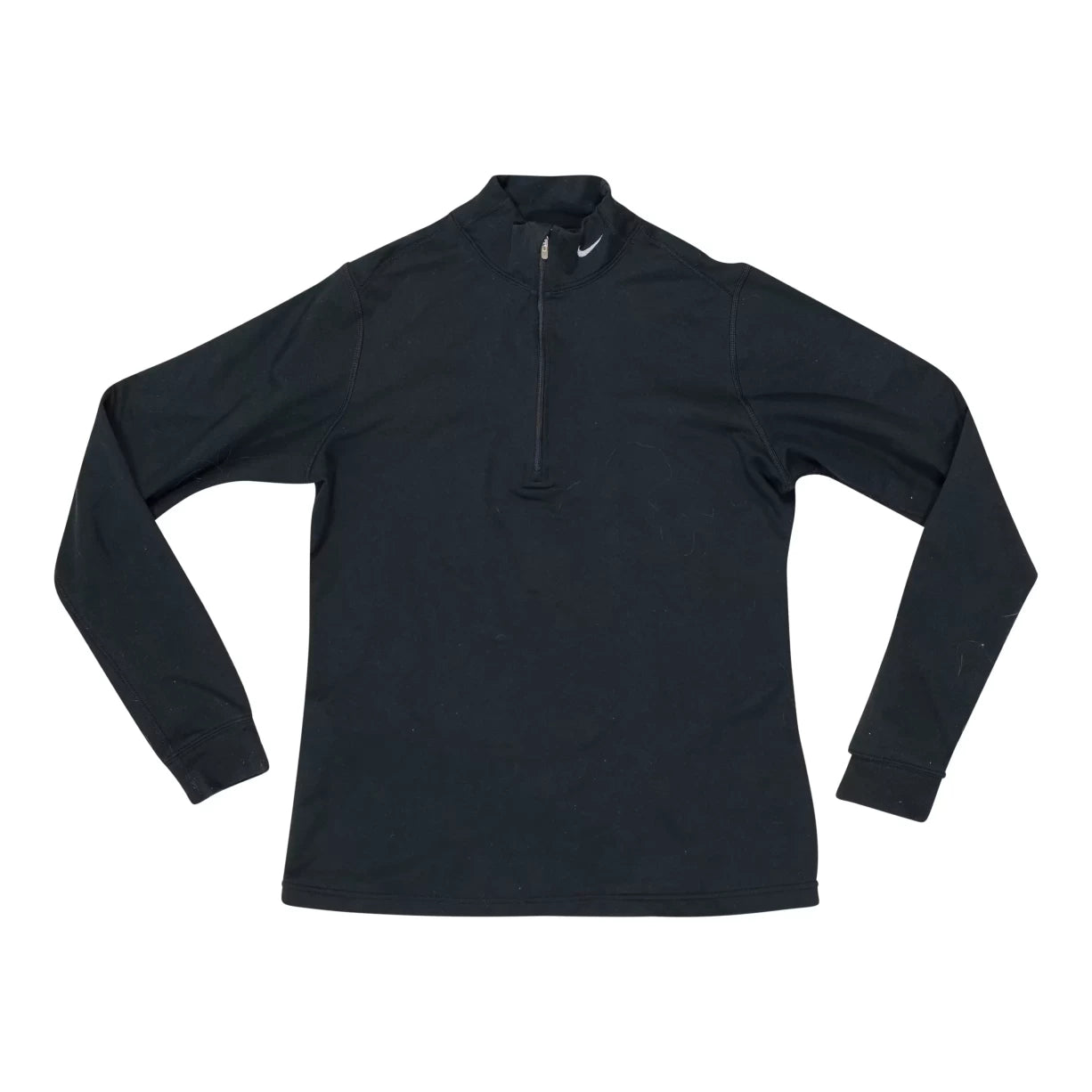 Nike Fit Dry Athletic Zip Up Long Sleeve Shirt - Women's