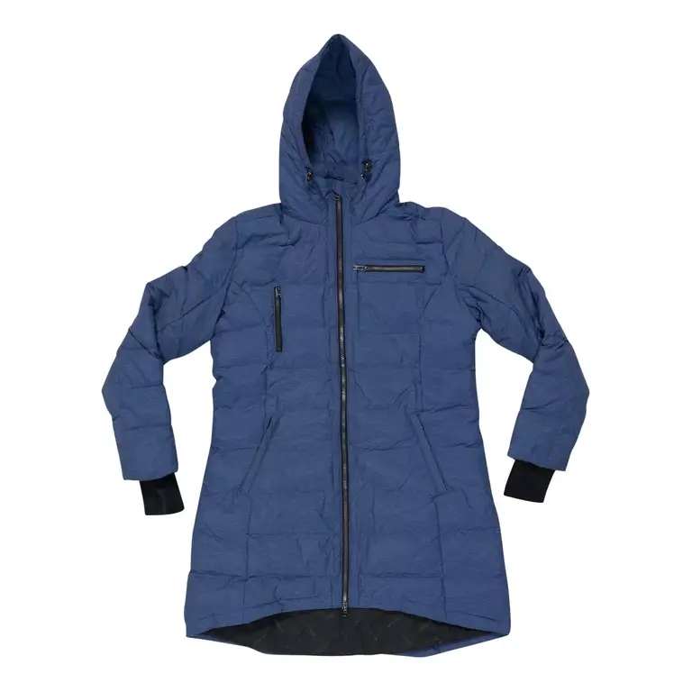 Orolay Slant Pocket Zip Up Puffer Down Coat