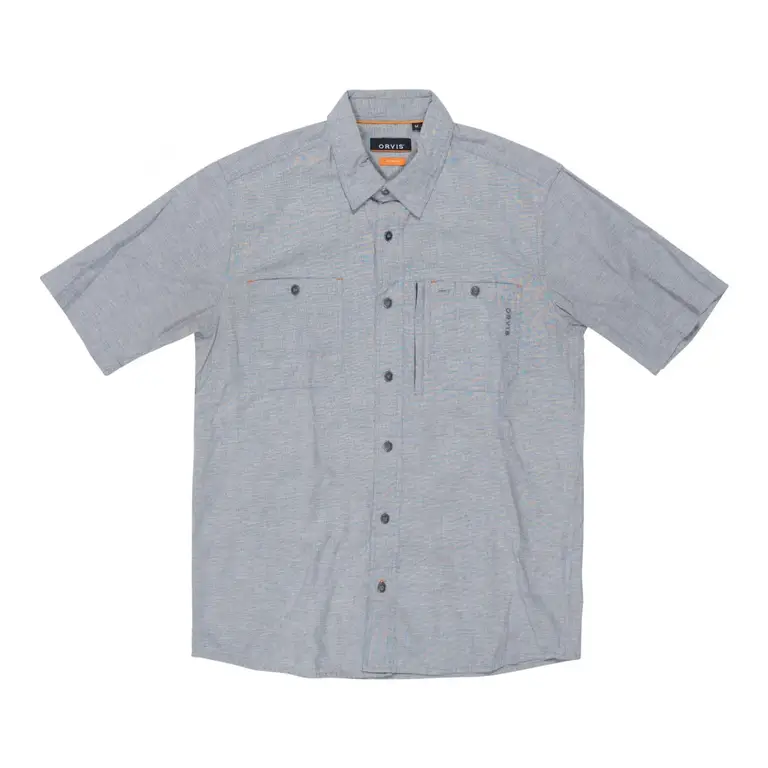 Orvis Tech Chambray Short Sleeved Shirt