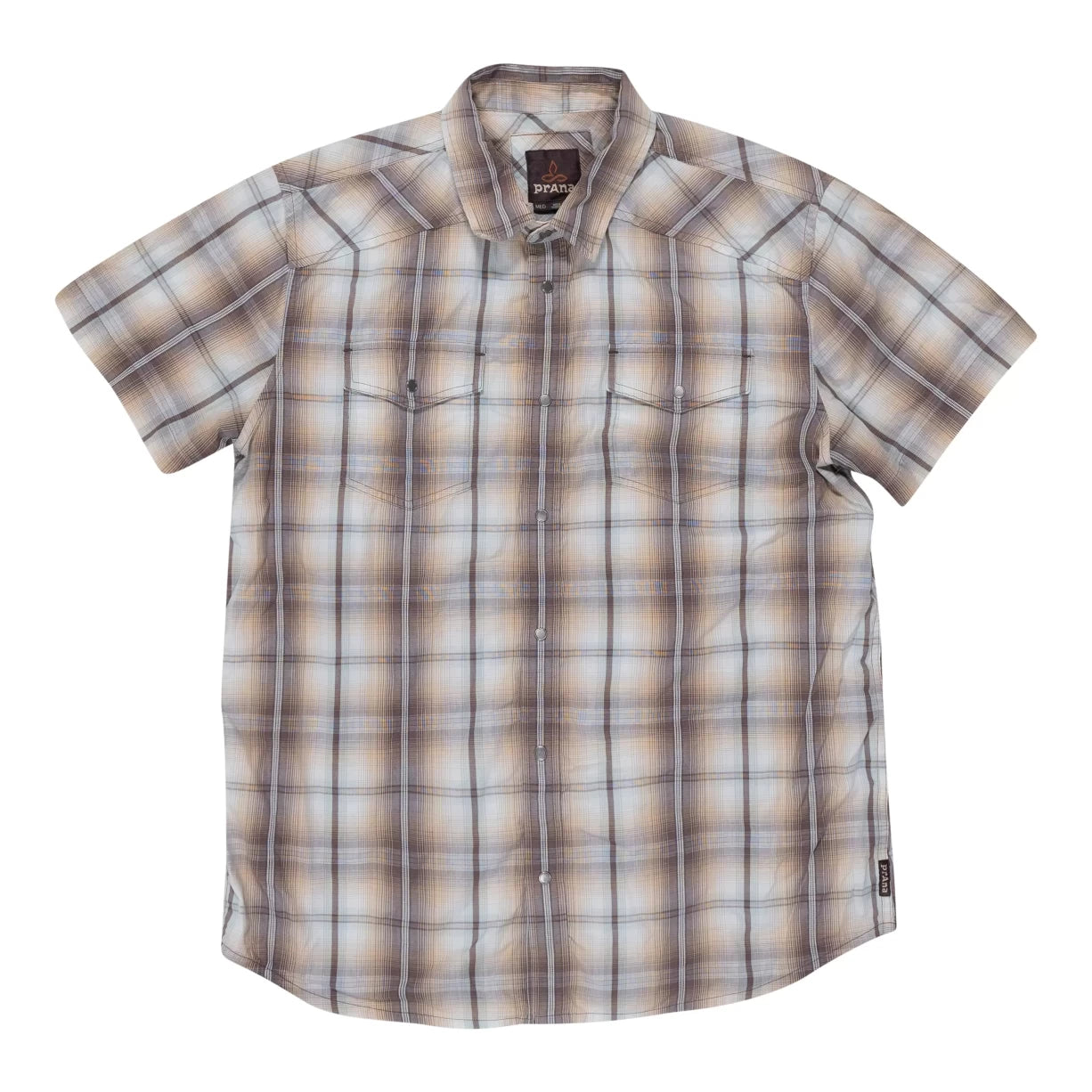 PrAna Short Sleeve Button Down
