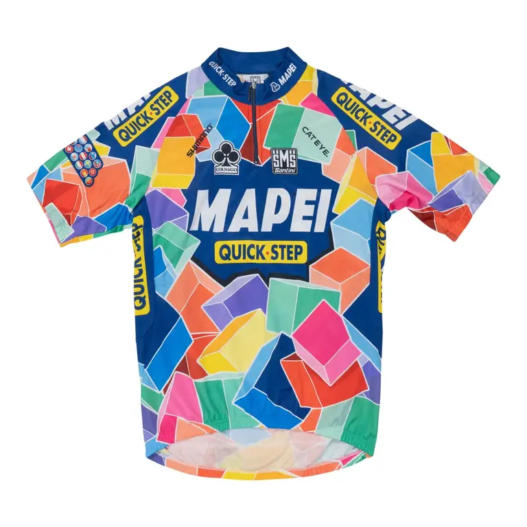 Santini Mapei Quick Step 1/4 Zip Jersey