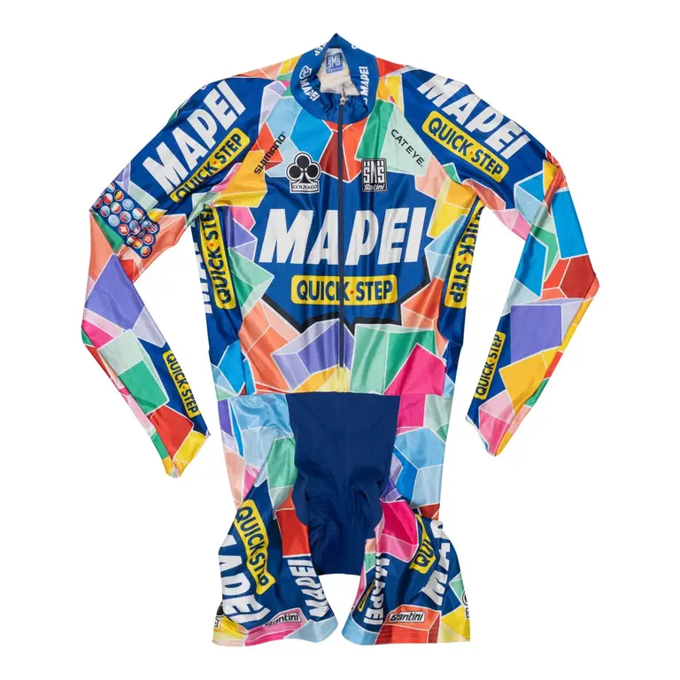 Santini Mapei Quick Step LS Roadsuit