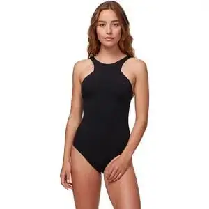 Seafolly Active High Neck Maillot One-Piece Swimsuit