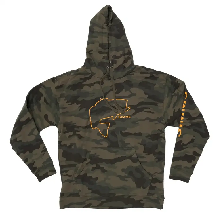Simms Bass Outline Hoody