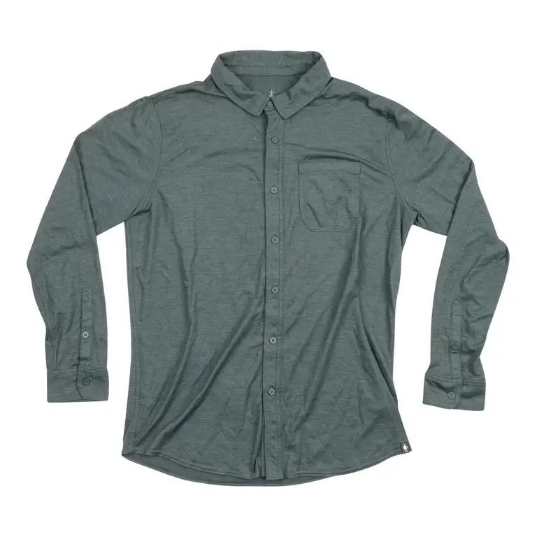 SmartWool Merino Sport Long Sleeve Button Up - Men's