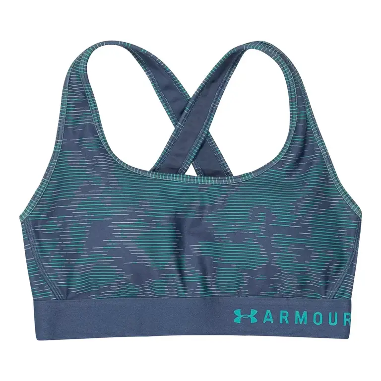 Under Armour Mid Crossback Sports Bra - Women's
