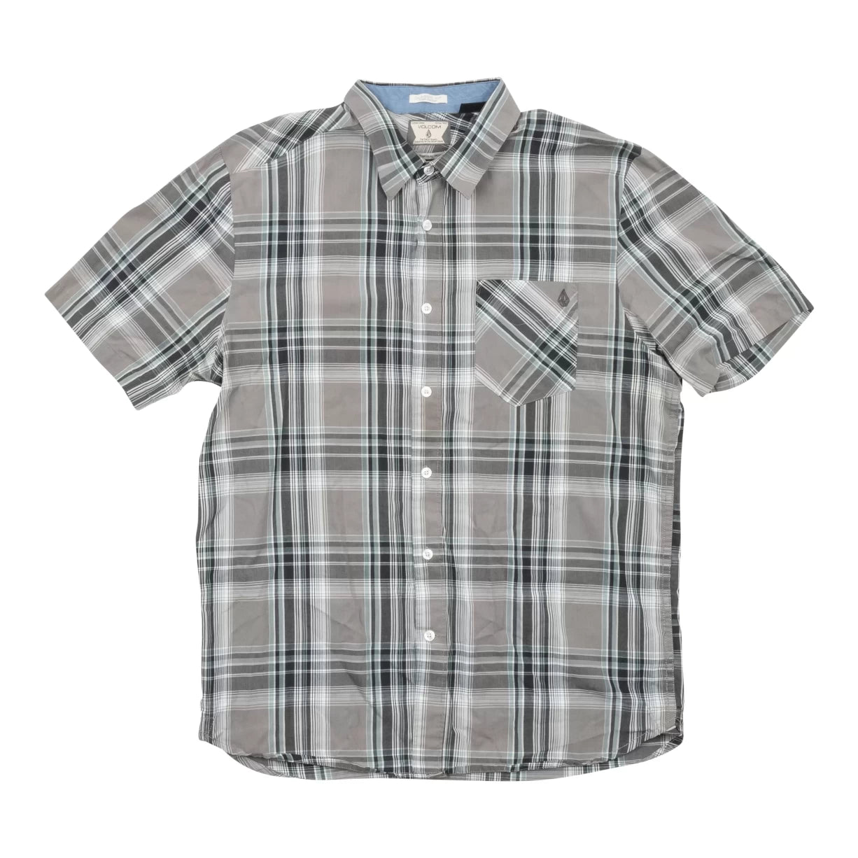 Volcom Short Sleeve Button Up Shirt - Men's