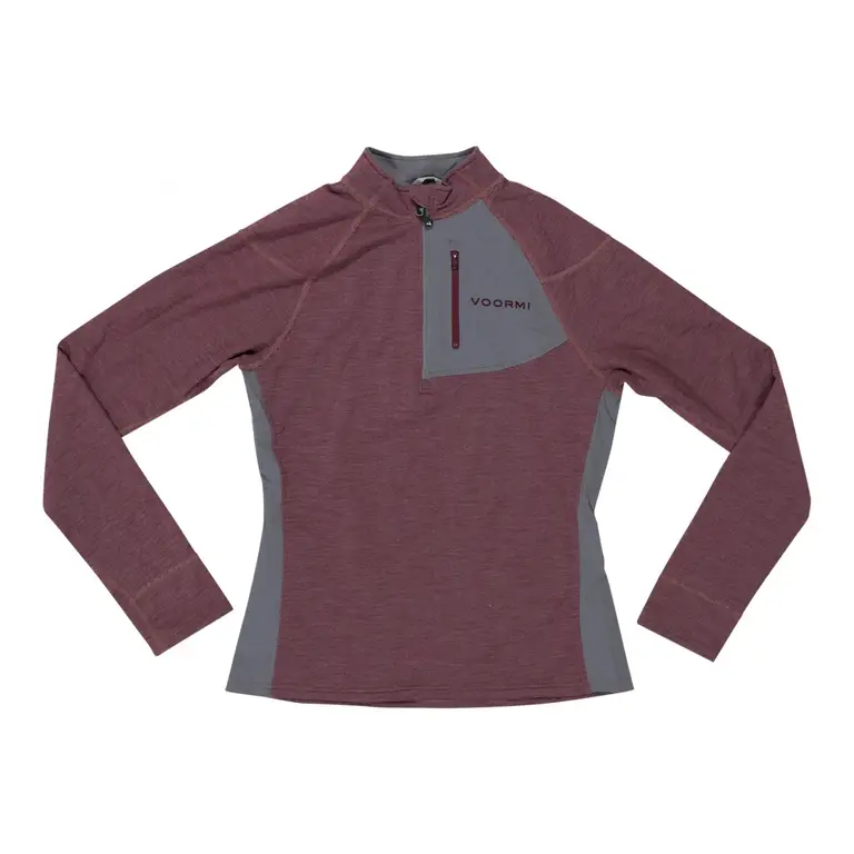 Voormi 1/4 Zip Mock Neck Top