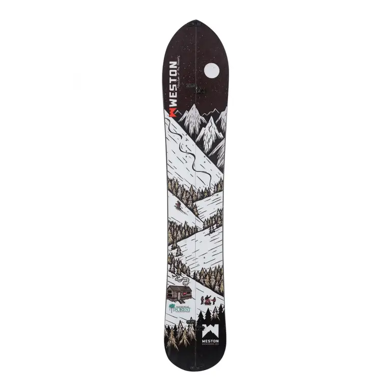 Weston Backcountry Backwoods Splitboard With Two Skins
